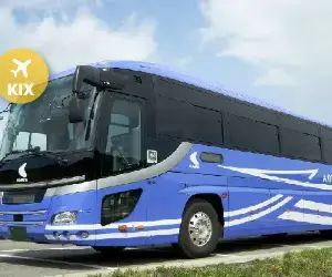 Airport limousine bus from KIX to USJ
